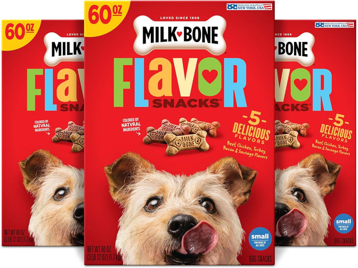 Milk-Bone Mini's Flavor Snacks Dog Treats, 36 Ounce