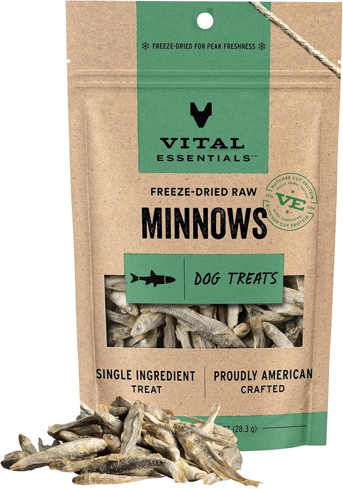 Vital Essentials Single Ingredient Chicken Hearts Dog Treats, 1.9 oz | Freeze-Dried Raw | Premium Quality High Protein Training Treats | Grain Free, Gluten Free, Filler Free