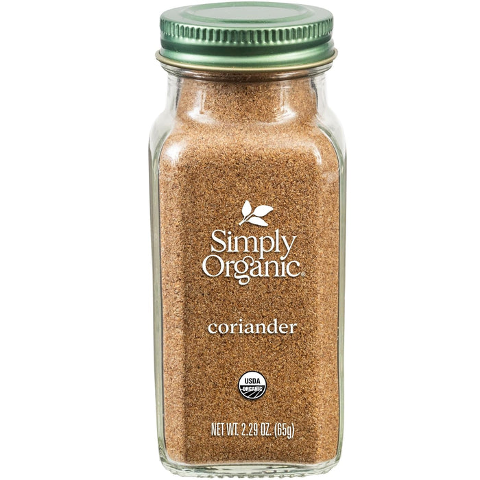 Simply Organic Ground Cumin Seed, 2.31 Ounce Glass Jar, Rich, Warm, Complex Earthy Spice Flavor, Certified Organic, Kosher