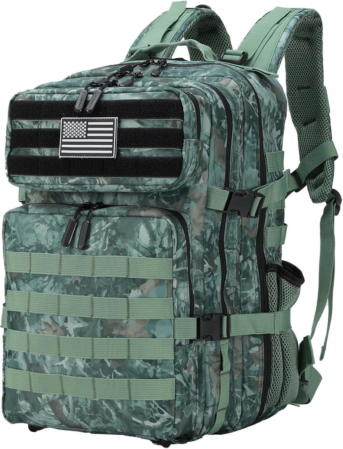 BAIXINGBAGS 45L Tactical Backpack Waterproof Military Backpack for Men Tactical Operations Tactical Assault Backpack (Pro-black_45L)