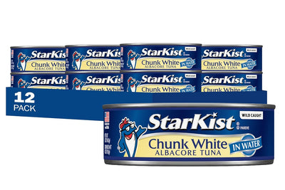 StarKist Chunk White Albacore Tuna in Water - 5 oz Can (Pack of 12)