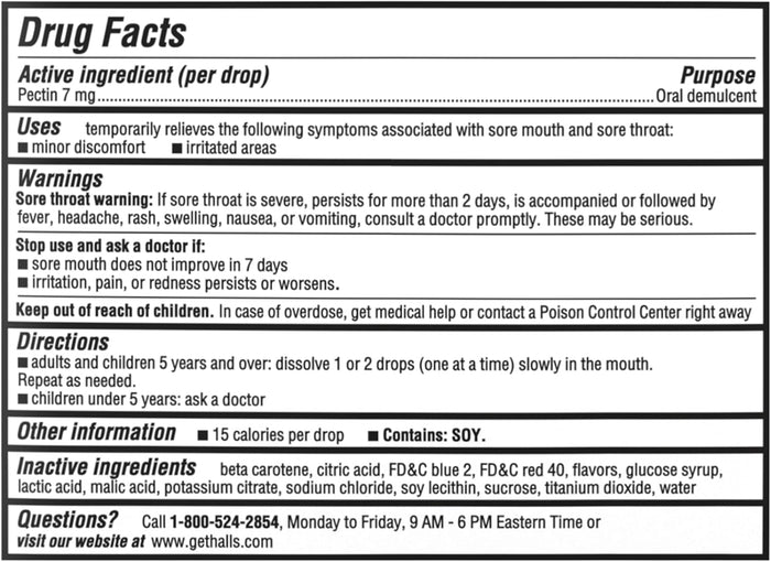 HALLS Throat Soothing (Previously HALLS Breezers) Creamy Strawberry Throat Drops, Economy Pack, 70 Drops