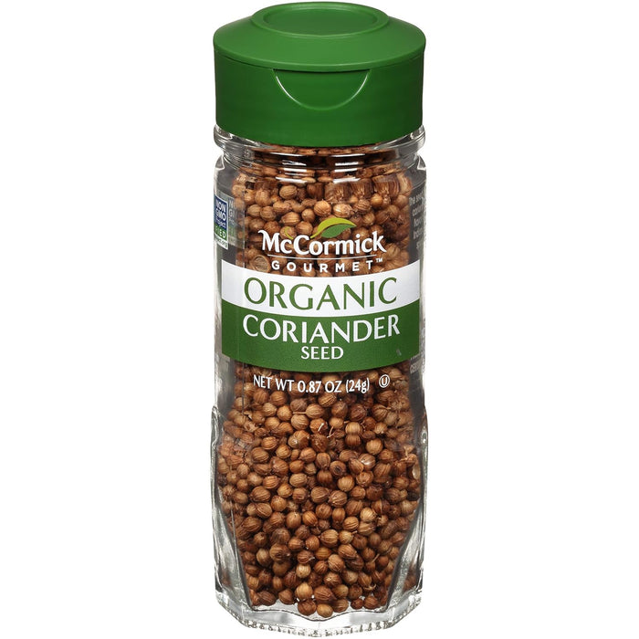 McCormick Gourmet Organic Ground Coriander, 1.25 Oz