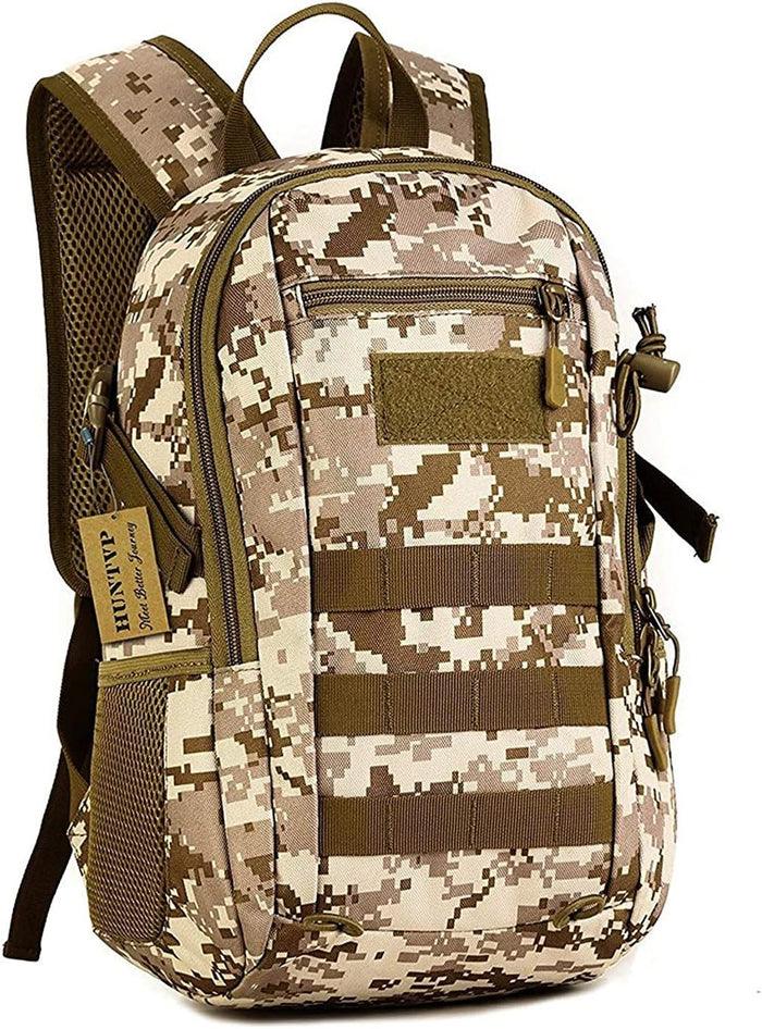 HUNTVP 10L/20L/30L Tactical Backpack Military MOLLE Daypack Backpack Rucksack Gear Tactical Assault Pack