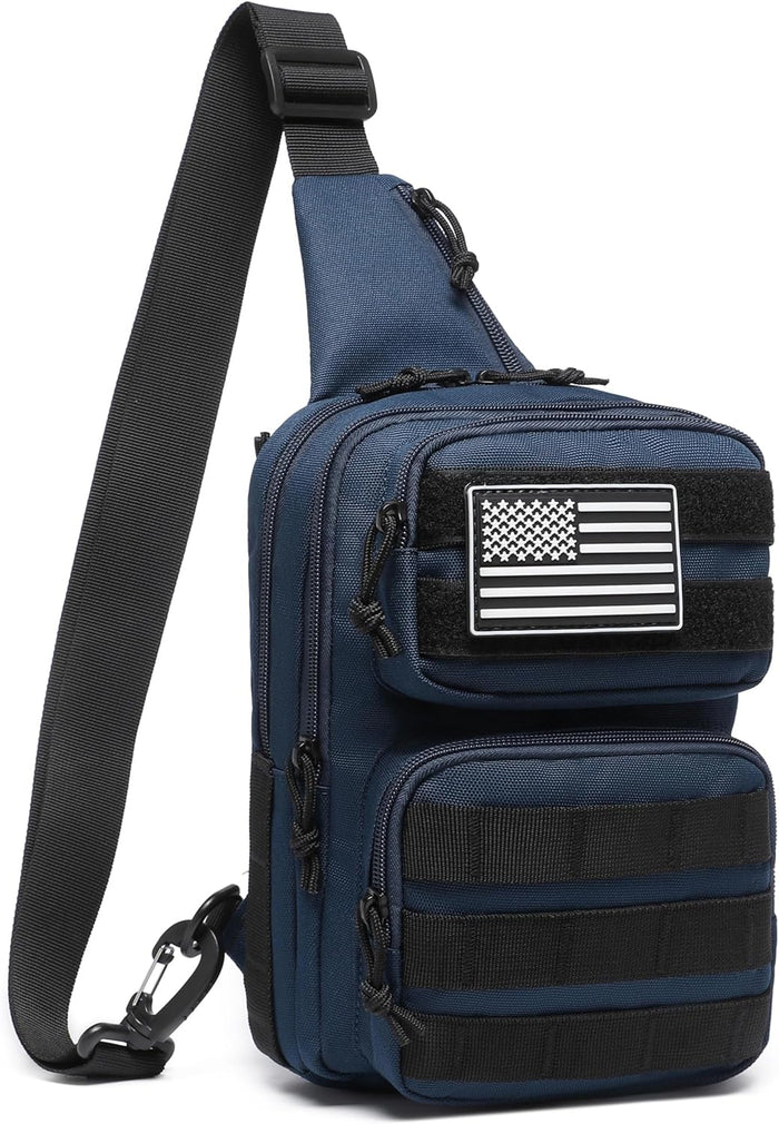 Wotony Tactical Crossbody Bag for Men - Durable Sling Bag with Cross Body Design EDC Shoulder bag