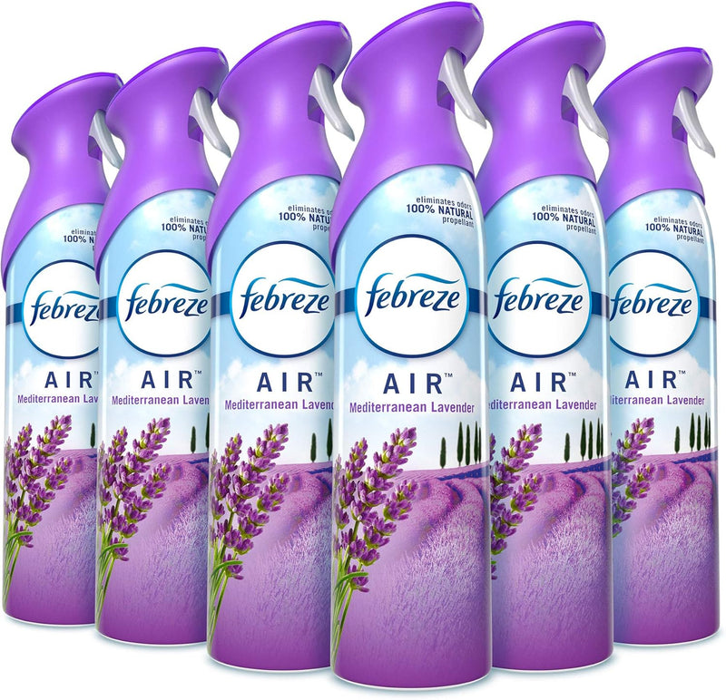 Febreze Air Mist Air Freshener Spray, Odor-Fighting Room Spray, Air Fresheners for Home and Bathroom and Kitchen, Aerosol Can, Gain Original Scent, 8.8oz, 2 Count