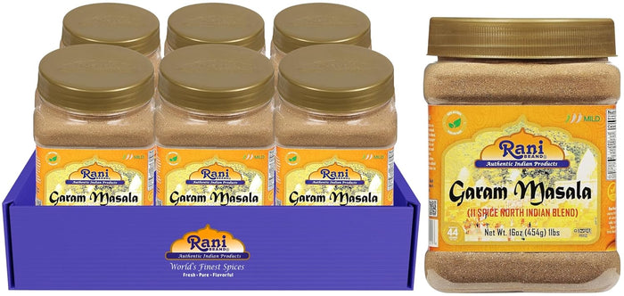 Rani Garam Masala Indian 11 Whole Spices Blend 10oz (283g) PET Jar ~ All Natural, Salt-Free | Vegan | No Colors | Gluten Friendly | NON-GMO | Kosher | Indian Origin
