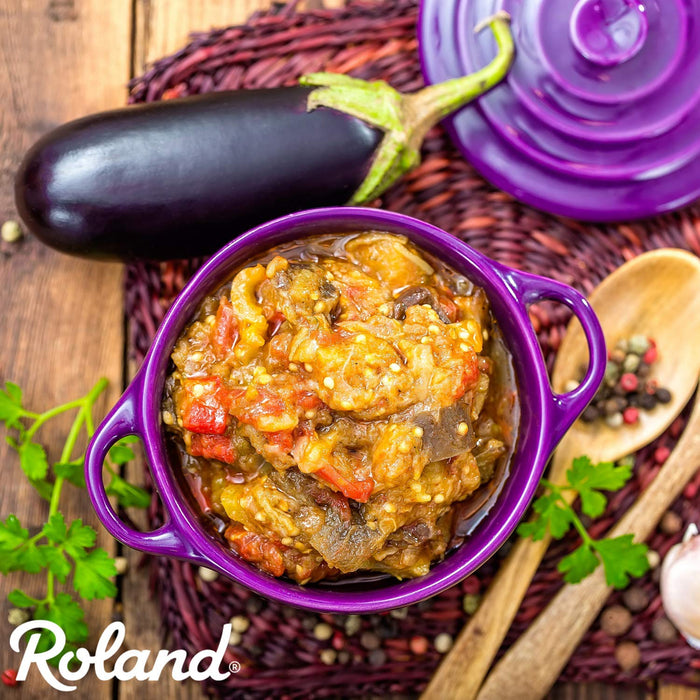 Roland Foods Roasted Eggplant Puree, Specialty Imported Food, 6.25 Pound Can, Pack of 1