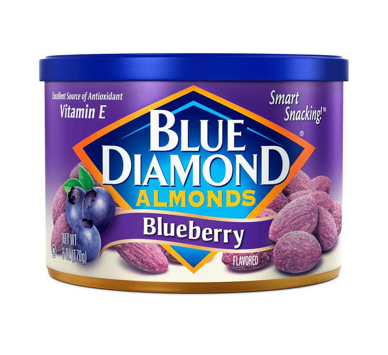 Blue Diamond Almonds, Made with Mike’s Hot Honey Infused with Chilies For a Perfect Sweet and Spicy Snack Nut Combination, 6oz. Can
