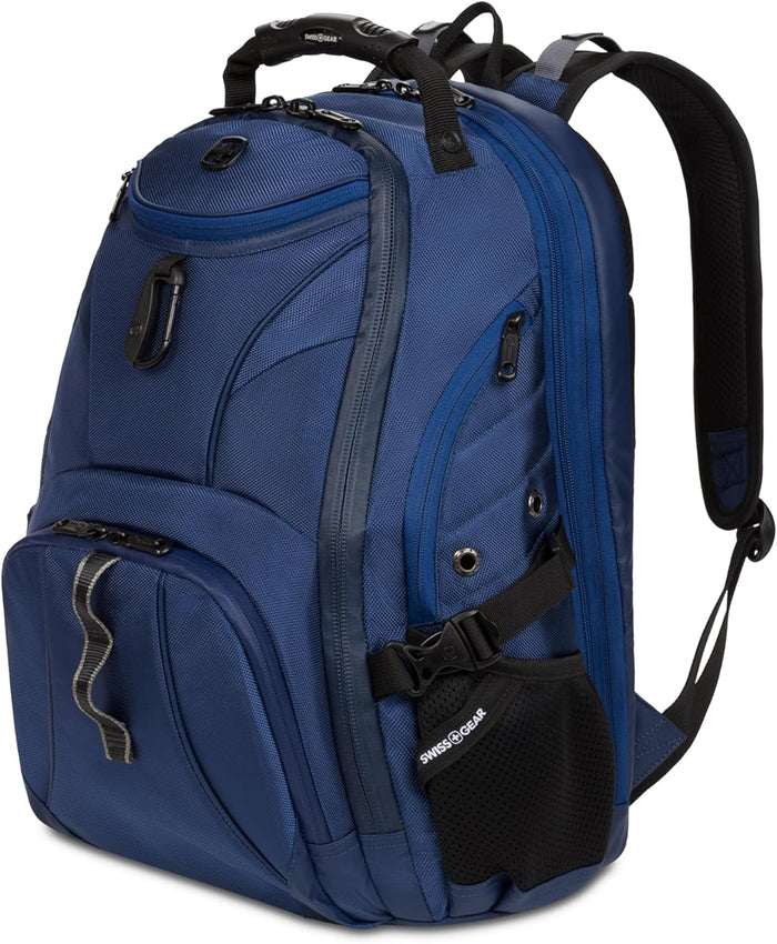 SwissGear 1900 Scansmart TSA 17 Laptop Backpack, Black/Black, 19-Inch