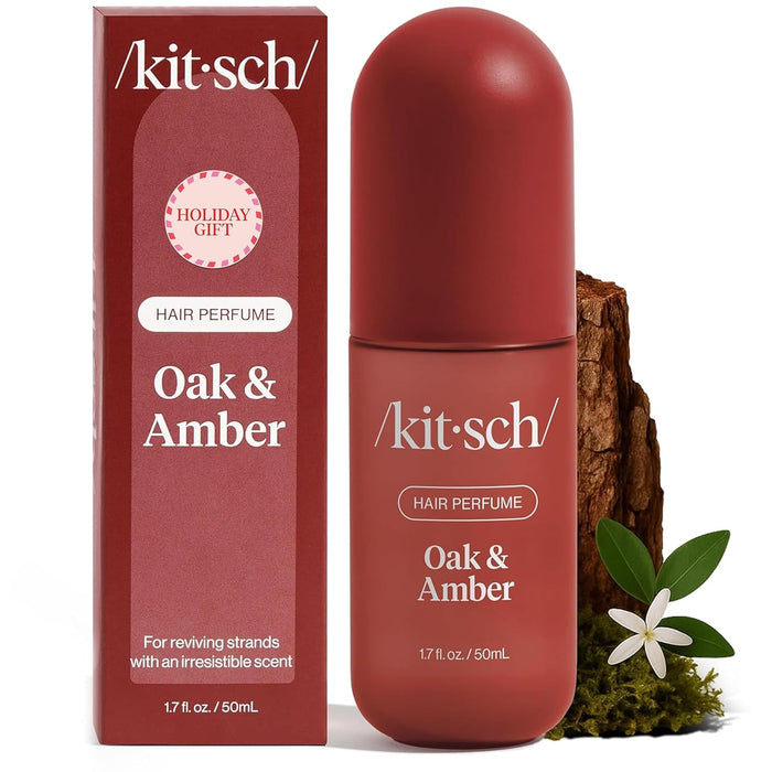 Kitsch Hair Perfume for Women - Warm Sugar | Clean, Deodorizing & Patented Odor-Eliminating Technology Hair Spray & Body Mist - Freshen Hair, Body & Pillows - Pink Grapefruit & Vanilla Scent - 50mL