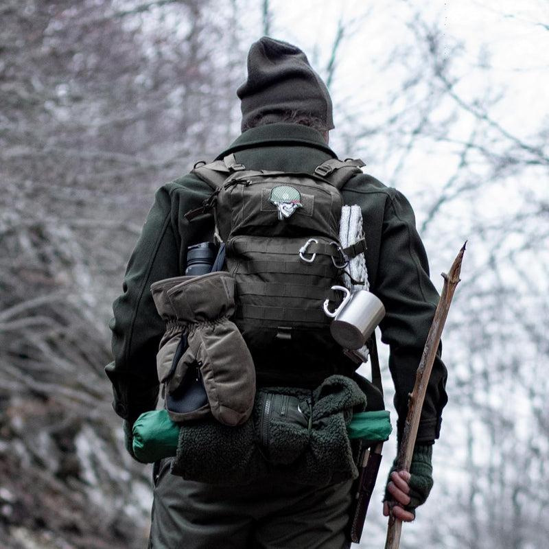 Mardingtop Military Tactical Backpack 25L Molle Hiking Backpack for Backpacking,Cycling and Biking