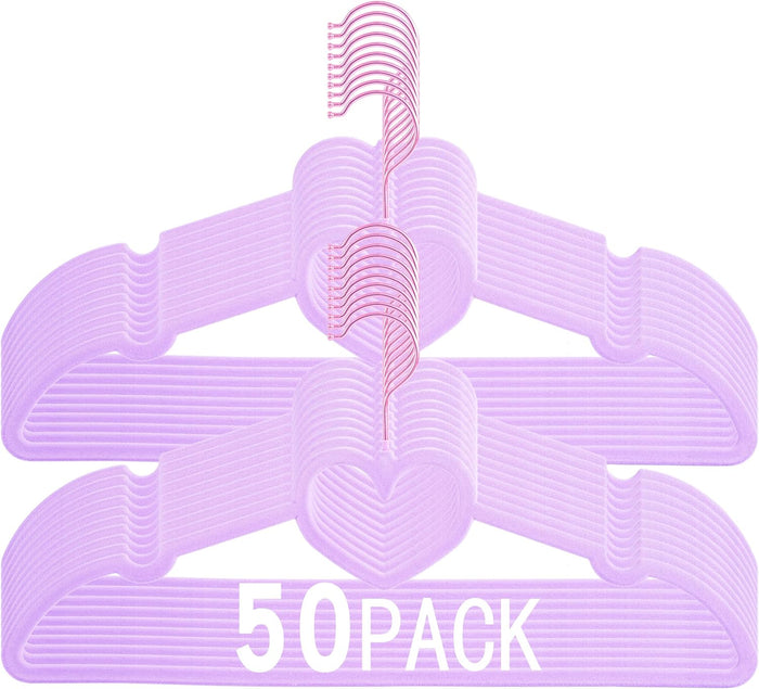Velvet Hangers 20 Pack, 16" Non Slip Adult Hangers, Slim Clothes Hanger with 360 Degree Swivel Hook - Durable & Cute for Coats, Shirts, Dress (Pink)