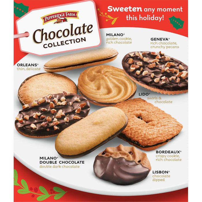 Pepperidge Farm Chocolate Collection, 7 Cookie Varieties, 13-oz Box