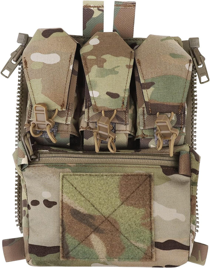 PETAC GEAR TacTical BackPack,Zip On Back Panel Banger For V5 Vest