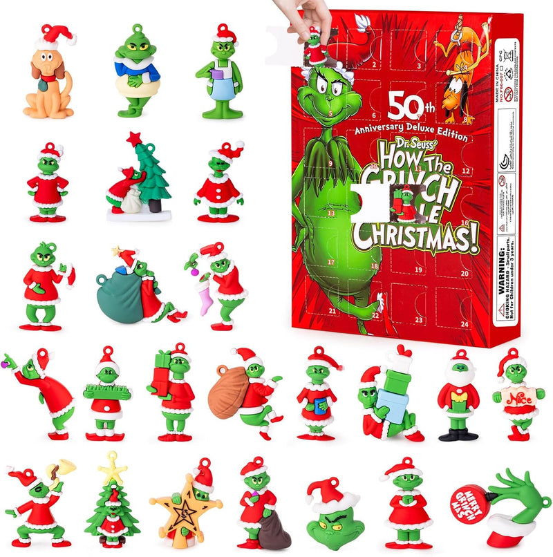 Halloween Advent Calendar 2025,Advent Calendar,with 24 Collectible for Kids Adult Teens,Halloween Countdown Calendar,Ornaments Decorations Gifts