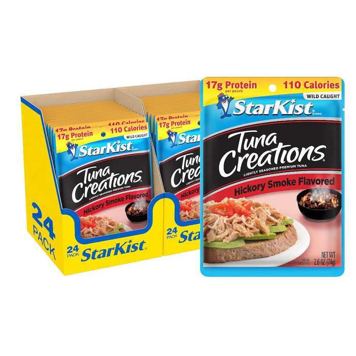StarKist Tuna Creations, Deli Style Tuna Salad, Single Serve Pouch, 3 oz (Pack of 5)