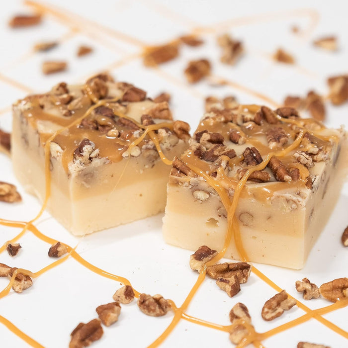 Valley Fudge, Peppermint Bark, Fresh Artisan Fudge, Real Butter, Gourmet Holiday Christmas Candy and Desserts, Food Gifts for Women and Men, Half Pound Package