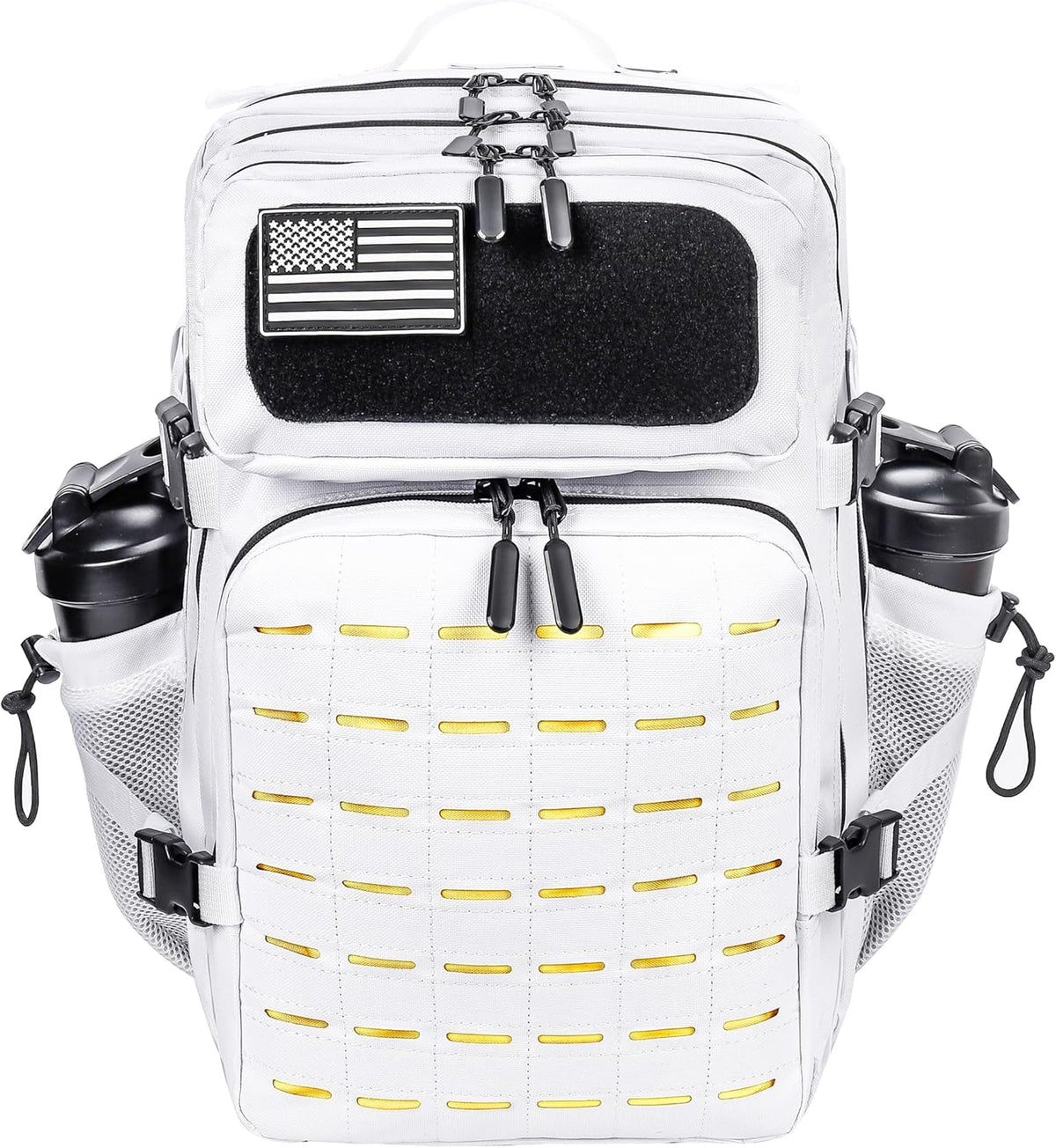 LHI Tactical Military Backpack for Men 25L/45L Large Molle Army Assault Pack 3 Day Hiking Rucksack With Bottle Holder