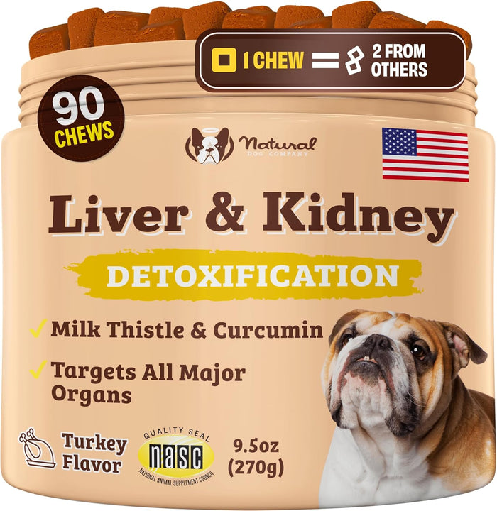 Natural Dog Company 25-in-1 Multivitamin Chews for Dogs – Daily Soft Dog Vitamins with Antioxidants, Zinc & Folic Acid – Supports Joints, Skin & Coat, Immune & Heart Health – All Ages, All Breeds