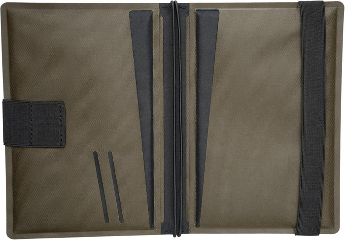 Rite in the Rain Weatherproof Side Spiral Kit: TPU Fabric Cover, 4.625" x 7" Black Notebook, and Tough Mechanical Pencil (No. M973-KIT)