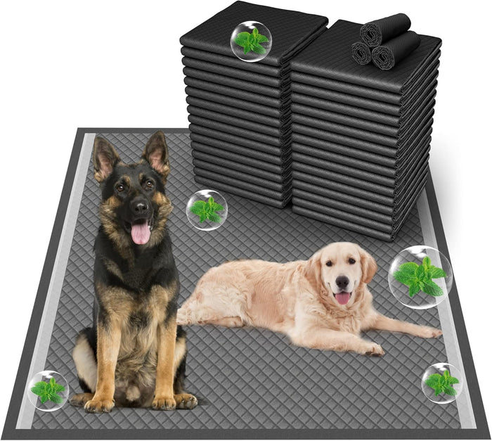 Boscute XXL Thicken 6 Layers Heavy Absorbent 30"x36" Pet Training Dog Pee Pads, Extra Large Polymer Leak-Proof Quick Dry Puppy Pee Pads, Disposable Pee Pads for Dogs Cats Rabbit