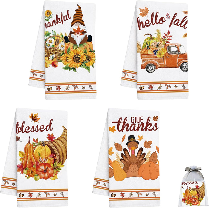 Nialnant Dish Towels for Kitchen, 16 x 23.6 Inch Housewarming Gifts New Home, Kitchen Gifts for Women, Mom, Men, Funny Kitchen Towels and dishcloths Sets