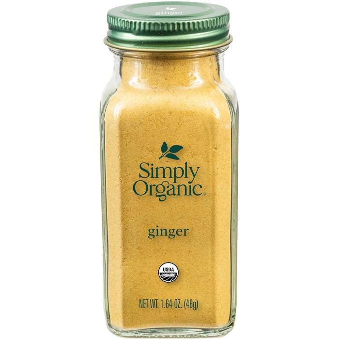 Simply Organic Ground Cumin Seed, 2.31 Ounce Glass Jar, Rich, Warm, Complex Earthy Spice Flavor, Certified Organic, Kosher