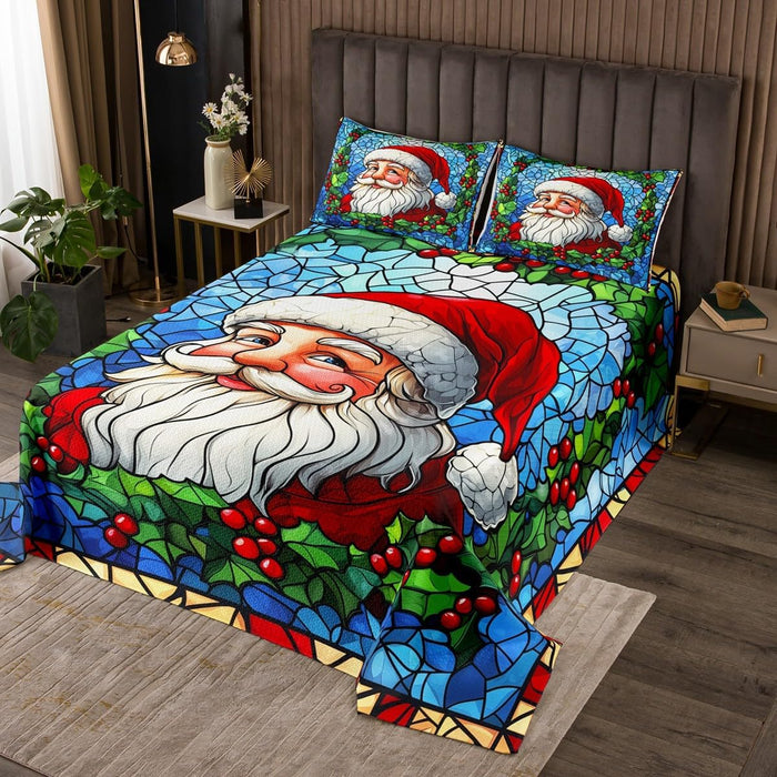 Western Dragon Kids Bedspread King Size,Blue Dragon Reading Book Bookshelf Coverlet Set,Boys Girls Room Decor,Geometric Patchwork Abstract Quilted Coverlet,Trippy Chic Bedding Quilt,2 Pillowcases