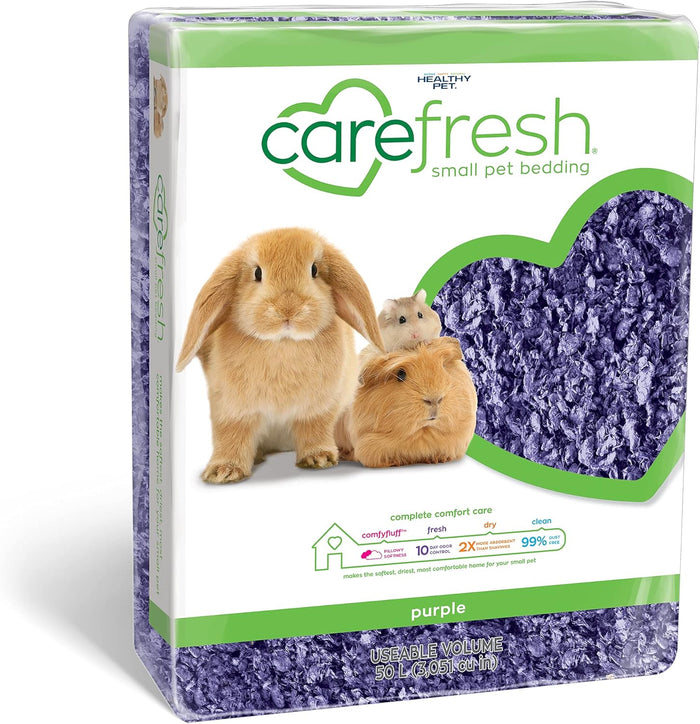 Carefresh 99% Dust-Free Natural Paper Small Pet Bedding with Odor Control, 60 L