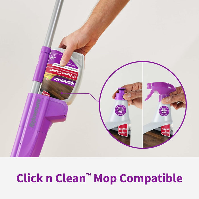 Rejuvenate High Performance All-Floors and Hardwood No Bucket Needed Floor Cleaner Powerful PH Balanced Shine with Shine Booster Technology Low VOC Best in Class Products 32oz