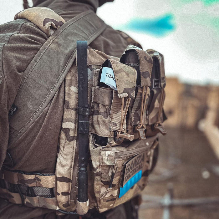 PETAC GEAR TacTical BackPack,Zip On Back Panel Banger For V5 Vest
