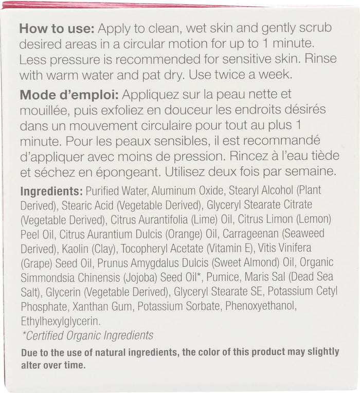 Derma-E Microdermabrasion Scrub, for All Skin Types, Parabens Free, Vegan, 2 Ounces (Pack of 1)