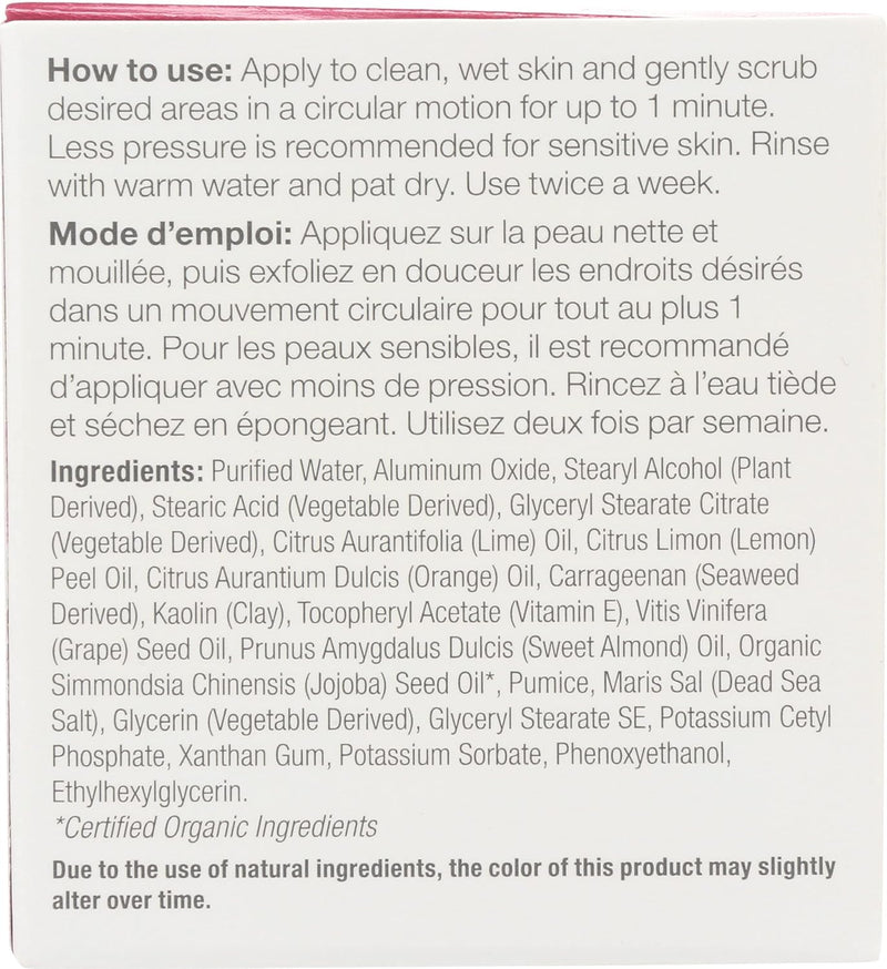 Derma-E Microdermabrasion Scrub, for All Skin Types, Parabens Free, Vegan, 2 Ounces (Pack of 1)