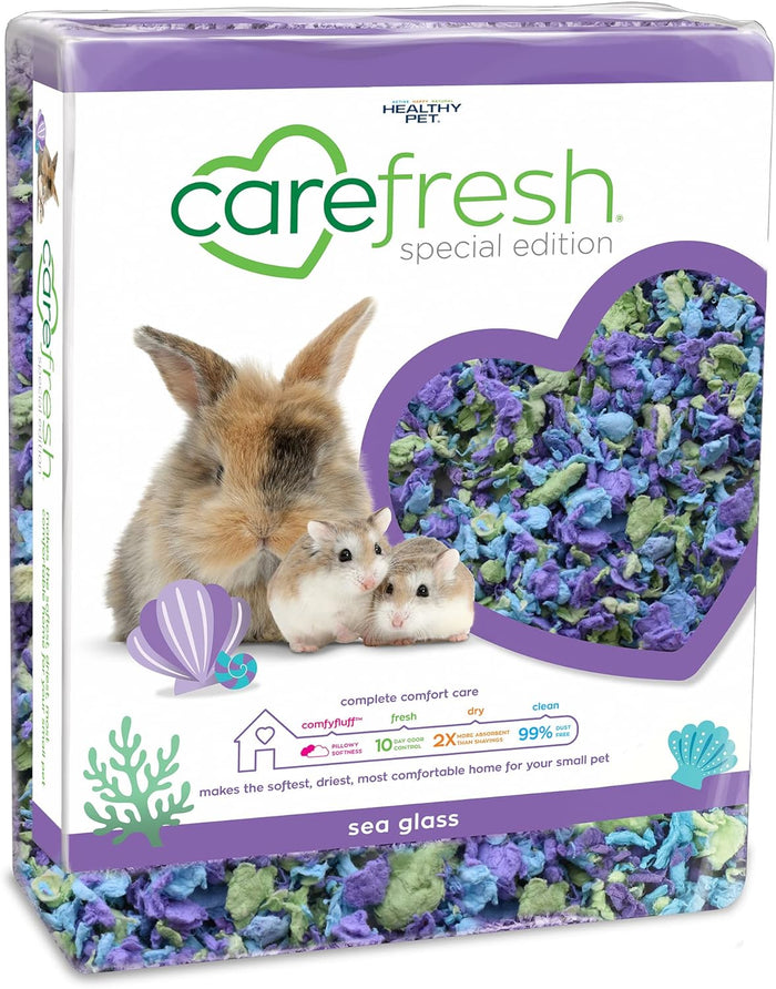 Carefresh 99% Dust-Free Natural Paper Small Pet Bedding with Odor Control, 60 L