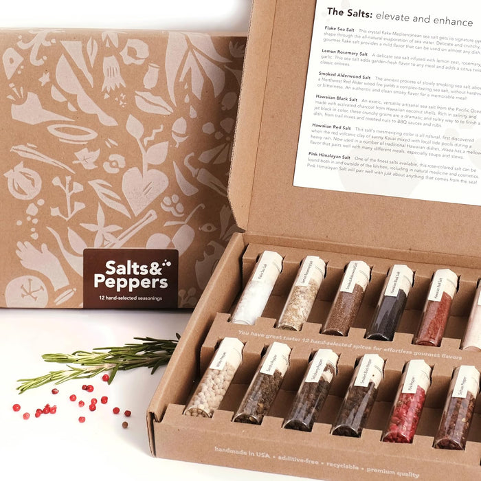 Craftly 12 Mexican Spices Gift Set | Mexican Seasoning Gift Set for Cooking - Perfect for Tacos, Fajitas and More | Birthday Gift for Him & Her | Gift set for Men, Women