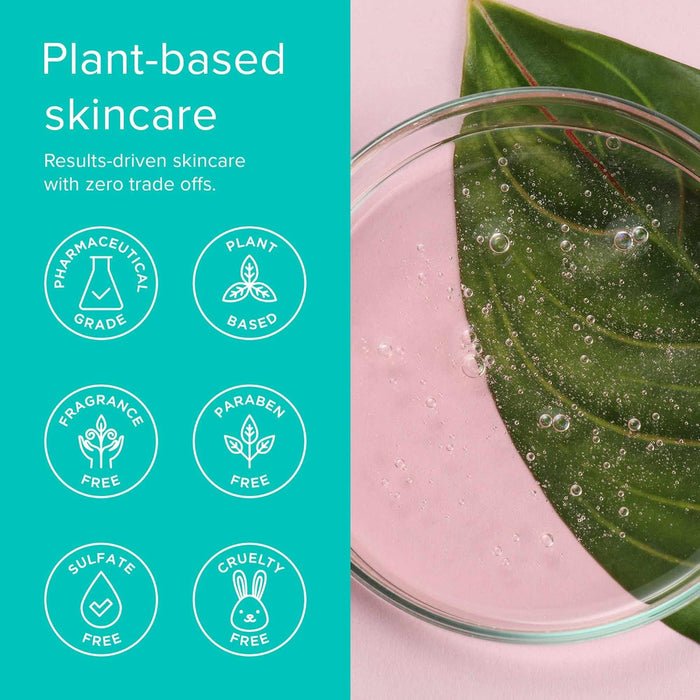 ClarityRx Cleanse Daily Vitamin-Infused Face Wash, Natural Plant-Based Moisturizing Facial Cleanser with Vitamins & Antioxidants, Deep Cleansing, Natural, Paraben Free, for All Skin Types (6 fl oz)