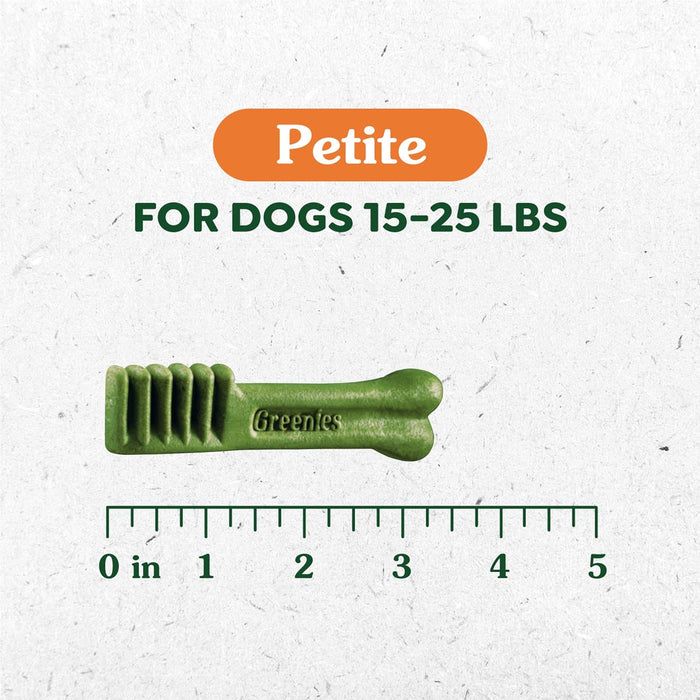 Greenies Original Petite Dental Dog Treats, 54 oz. Pack (90 Treats)