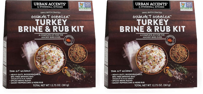 Urban Accents Gourmet Gobbler Turkey Brine Kit, 12.75 Ounce
