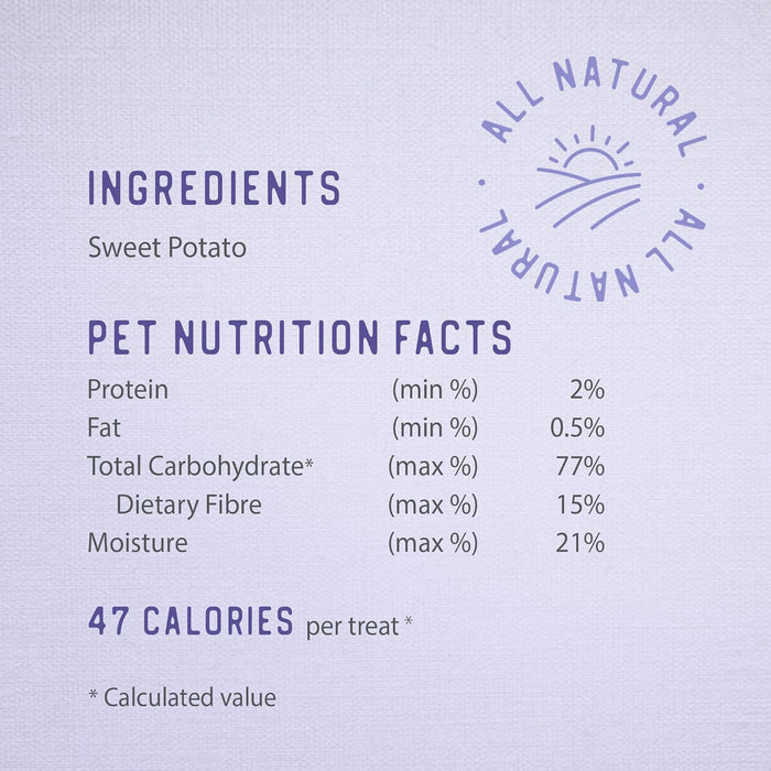 Caledon Farms Sweet Potato Chews for Dogs 9.3 OZ