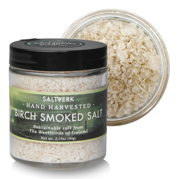 Saltverk Sea Salt - Gourmet, Icelandic, Hand Harvested and Sustainably Made - Arctic Thyme 2.82 Oz