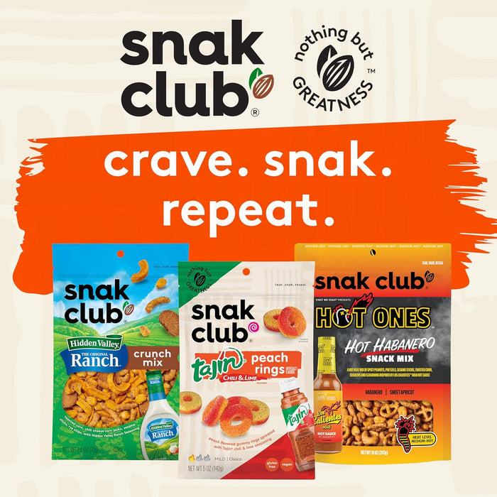 Snak Club Toffee Peanuts, Candied Peanuts with Praline Coat and Sweet Cream, Gluten-Free and Kosher Snack, 17 oz Resealable Bag
