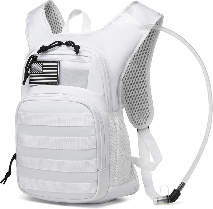 wotony Hydration Backpack with Water Bladder for Hiking Tactical Hydration Pack for Men Women Molle Water Backpack for Hiking