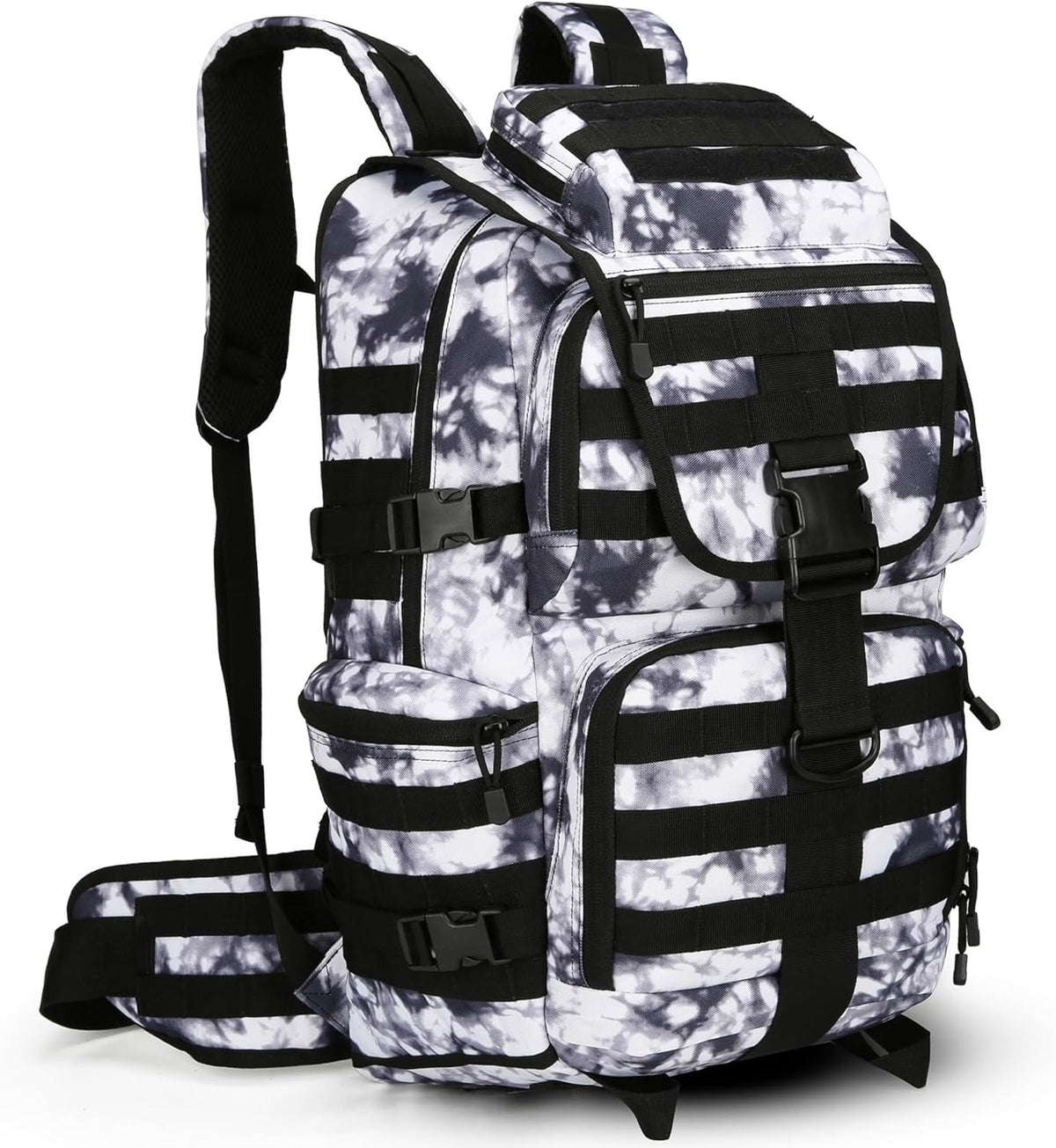 50L Military Tactical Backpack Hiking Waterproof Backpack Large Military Pack 3 Day Assault Pack Molle Bag Rucksack