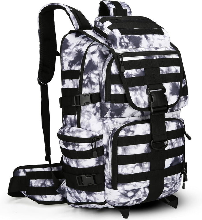 50L Military Tactical Backpack Hiking Waterproof Backpack Large Military Pack 3 Day Assault Pack Molle Bag Rucksack