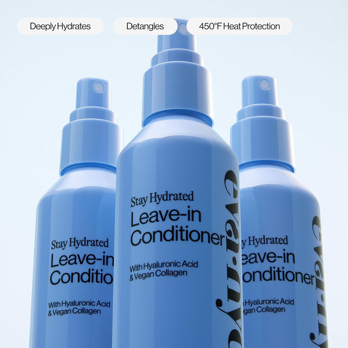 Eva NYC H2-Whoa Hydrating Leave-In Conditioner, Inflused with Hyaluronic Acid and Vegan Collagen, 5.4 fl oz