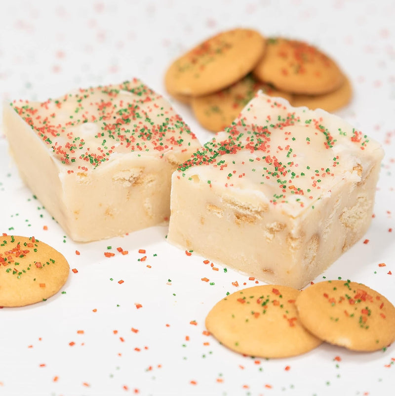 Valley Fudge, Peppermint Bark, Fresh Artisan Fudge, Real Butter, Gourmet Holiday Christmas Candy and Desserts, Food Gifts for Women and Men, Half Pound Package