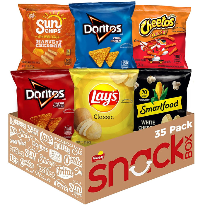 Frito-Lay Variety Packs, Party Mix, Single Serve Bags (40 Pack)