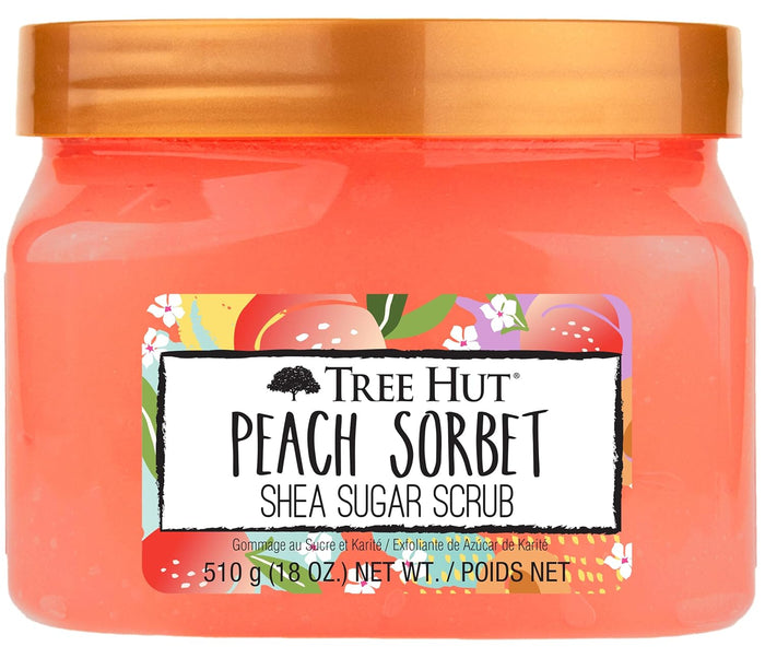 Tree Hut Coco Colada Shea Sugar Scrub, 18 oz, Ultra Hydrating and Exfoliating Scrub for Nourishing Essential Body Care