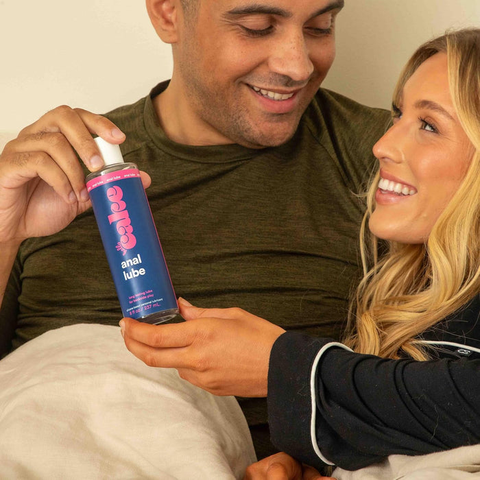 Hello Cake Anal Lube - Silicone-Based Personal Lubricant - Silky Smooth, Ultra Slippery, Long-Lasting, Non-Sticky, Comfort Glide for Men, Women, and Couples, 8 fl oz